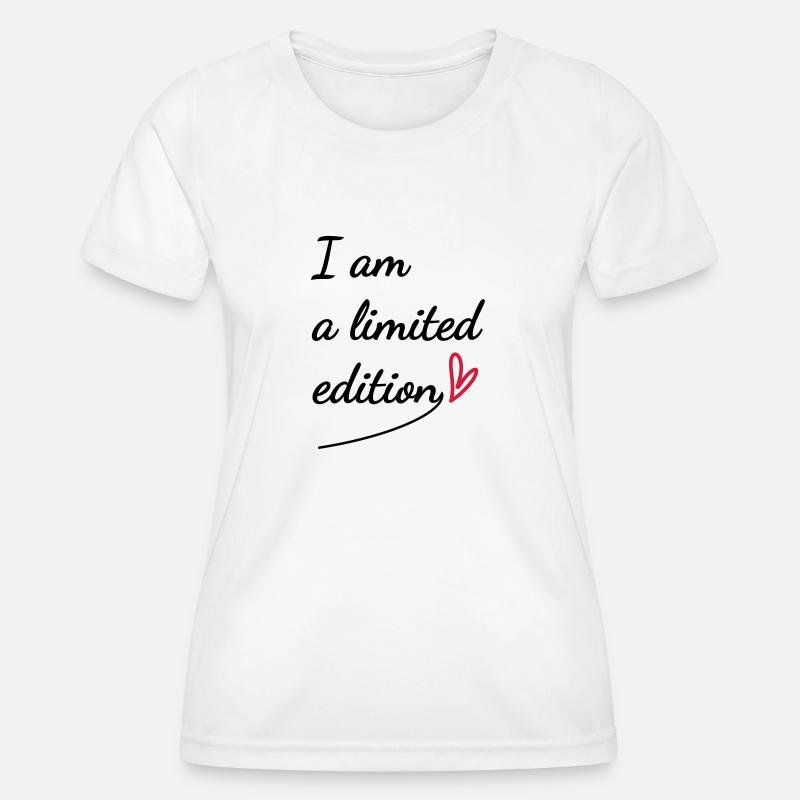 I'm a limited edition - Women's Functional T-Shirt - white