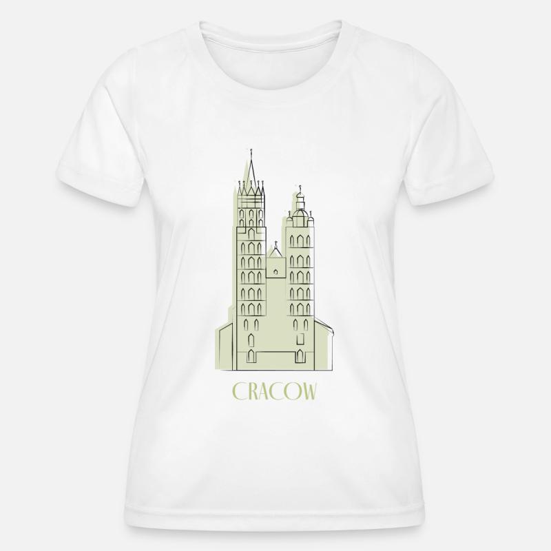 Cracow - Women's Functional T-Shirt - white
