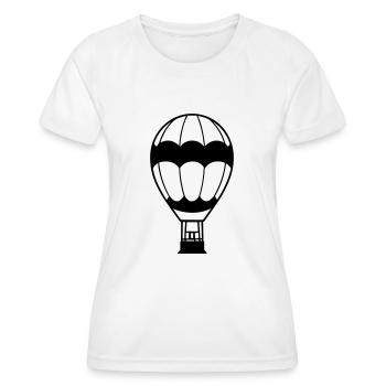 Luftballon - Frauen Funktions-T-Shirt - Weiß - Vorne - AI Model Female 172 dark (172cm)