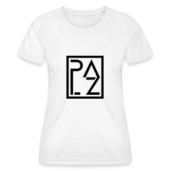 Palz Winegod - Frauen Funktions-T-Shirt - Weiß - Vorne - AI Model Female 172 dark (172cm)