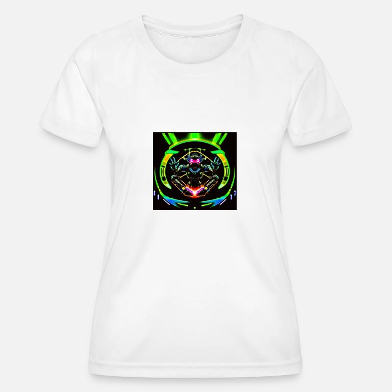 digitalart - Women's Functional T-Shirt - white