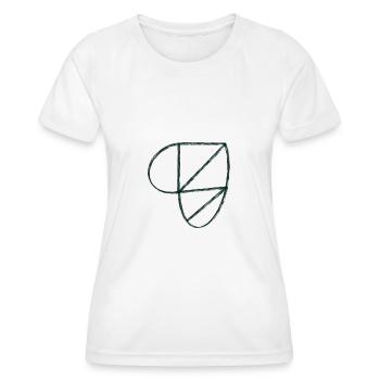 Herz Design - Frauen Funktions-T-Shirt - Weiß - Vorne - AI Model Female 172 dark (172cm)