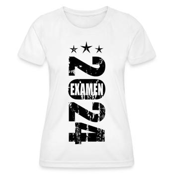 Examen 2024 - Frauen Funktions-T-Shirt - Weiß - Vorne - AI Model Female 172 dark (172cm)