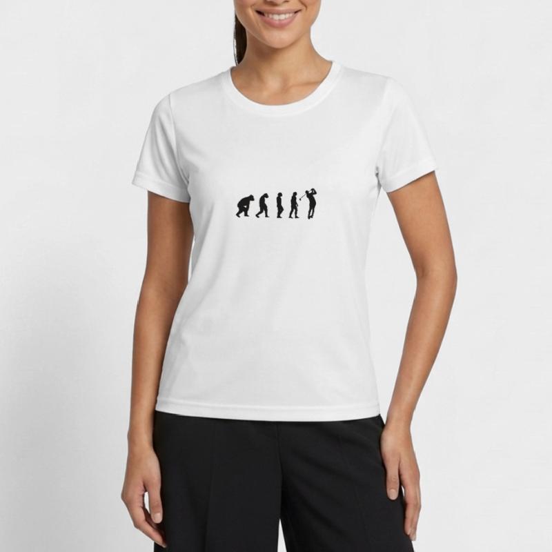 Golf Golf Evolution Balle de Golf T-shirt sport Femme