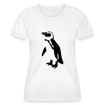 Pinguin - Women's Functional T-Shirt - white - Front - AI Model Female 172 dark (172cm)
