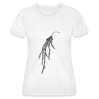 Hanging plant 2 - Frauen Funktions-T-Shirt - Weiß - Vorne - AI Model Female 172 dark (172cm)