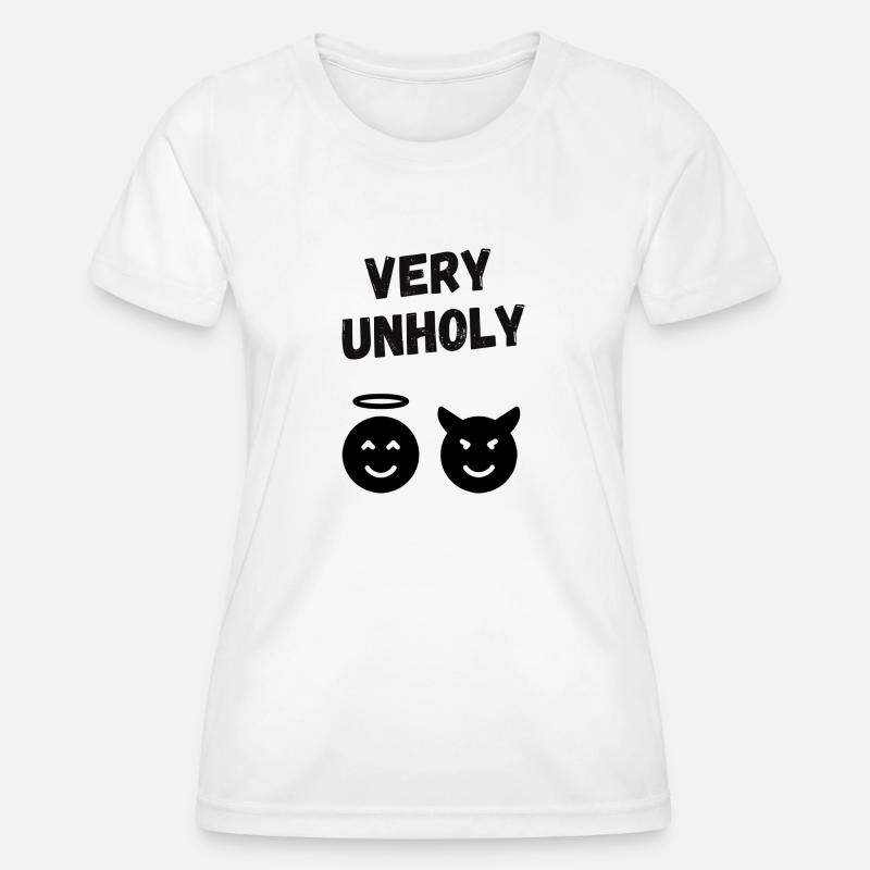 Very Unholy - Women's Functional T-Shirt - white
