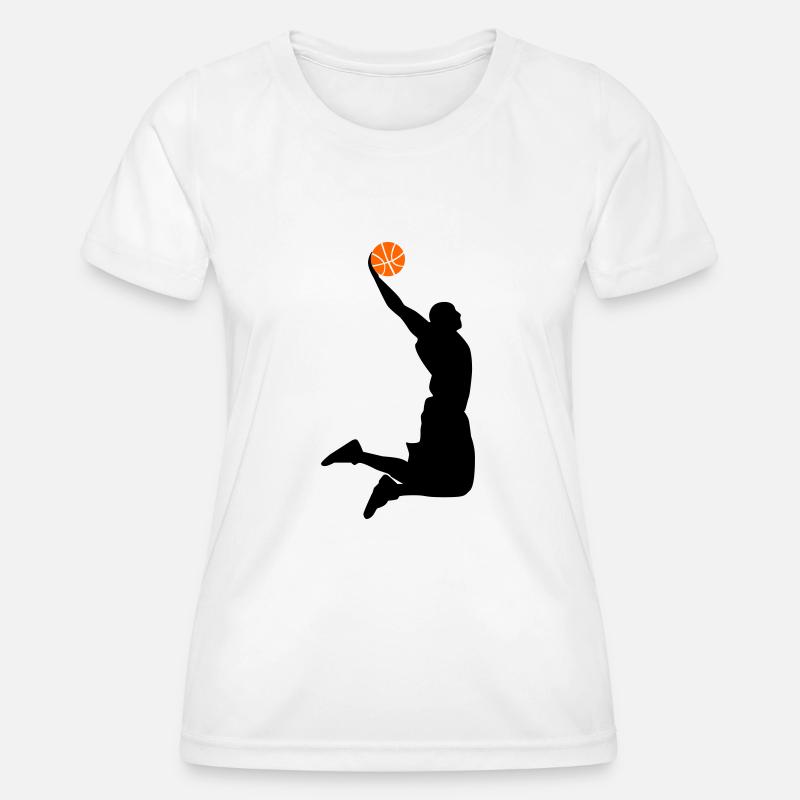 super dunk - Women's Functional T-Shirt - white