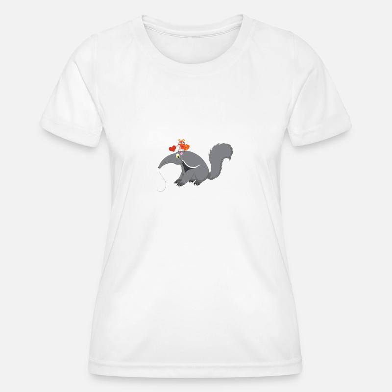ant-eater - Women's Functional T-Shirt - white