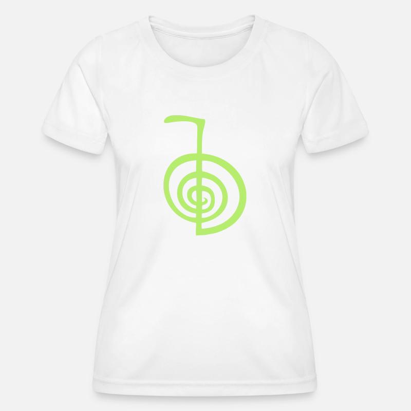 Reiki 01 ★ SpiritSpread - Women's Functional T-Shirt - white