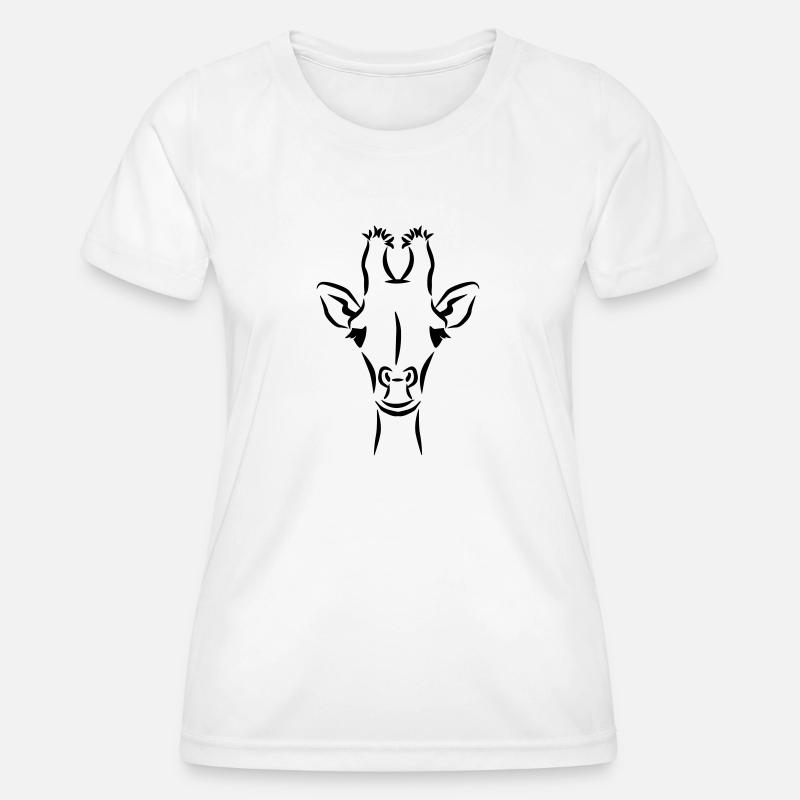 Giraffe - Women's Functional T-Shirt - white