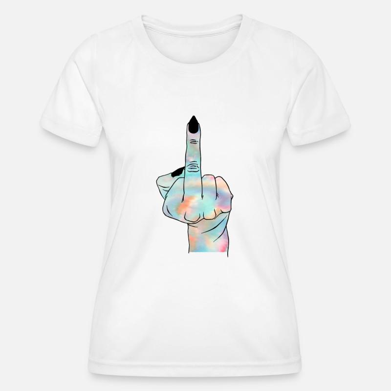 Witch's finger - Women's Functional T-Shirt - white