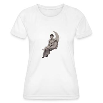 PIERROT - Frauen Funktions-T-Shirt - Weiß - Vorne - AI Model Female 172 dark (172cm)