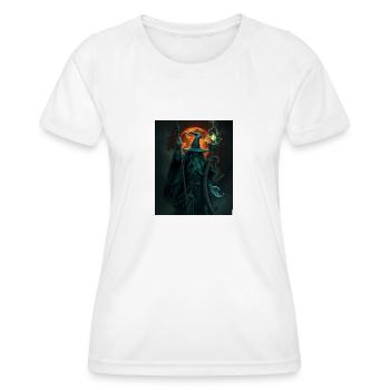 Magier - Frauen Funktions-T-Shirt - Weiß - Vorne - AI Model Female 172 dark (172cm)