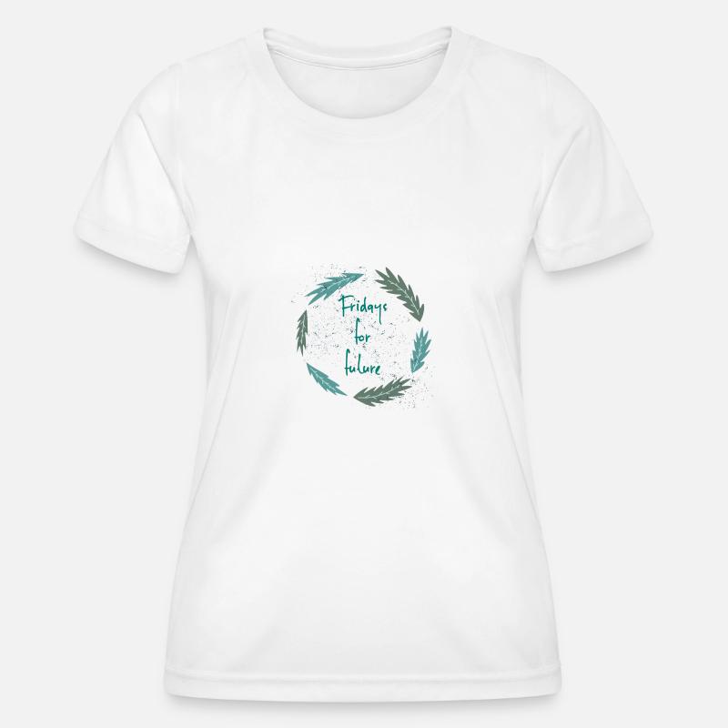 Fridays for future - Women's Functional T-Shirt - white