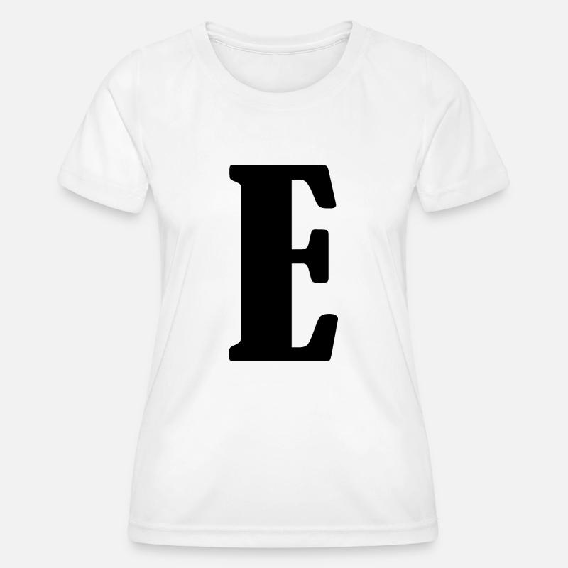 E - Women's Functional T-Shirt - white