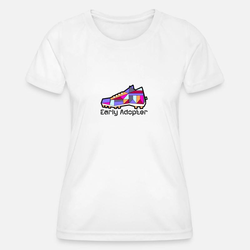 Shoe 1 - Women's Functional T-Shirt - white