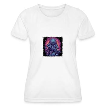 funny sayings sayings present cool badgers rodent - Frauen Funktions-T-Shirt - Weiß - Vorne - AI Model Female 172 dark (172cm)