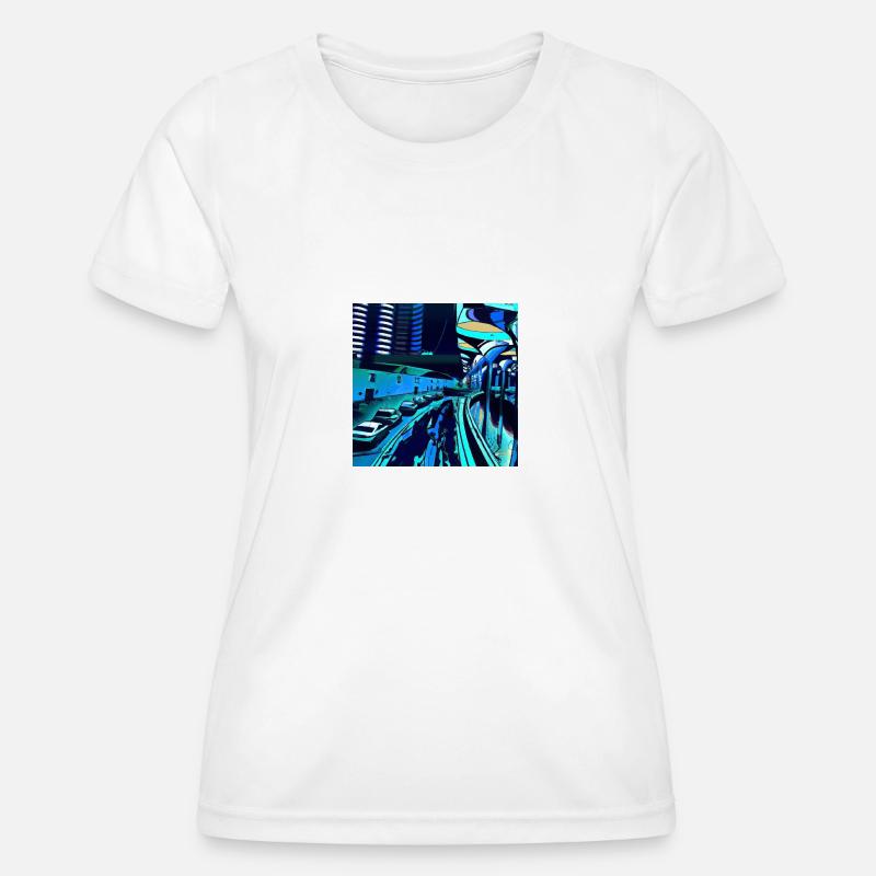Munich-3 theme - Women's Functional T-Shirt - white