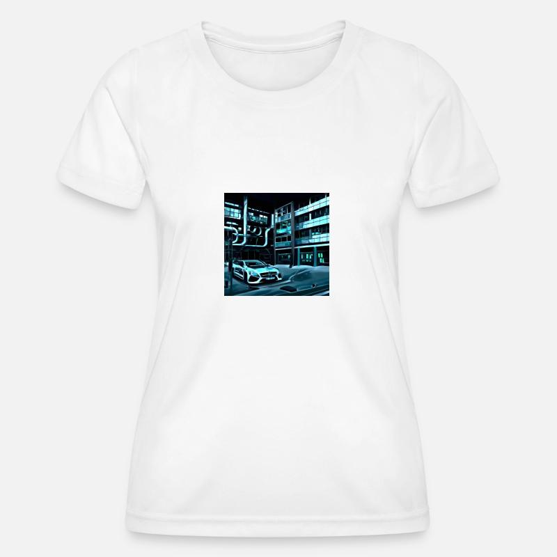 Stuttgart-3 theme - Women's Functional T-Shirt - white