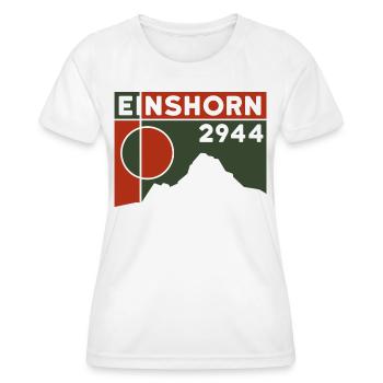 Einshorn Tour Randonnée Randonnée Ski Randonnée Souvenir - T-shirt sport Femme - blanc - Devant - AI Model Female 172 dark (172cm)