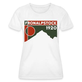 Fronalpstock Hiking Hike Lake Lucerne - Women's Functional T-Shirt - white - Front - AI Model Female 172 dark (172cm)