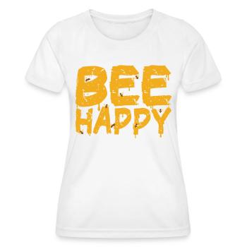 Apiculteur Apiculture Marchand de miel d’abeille Zeidler Bienen - T-shirt sport Femme - blanc - Devant - AI Model Female 172 dark (172cm)
