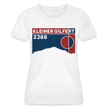 Kleiner Gilfert Ski de randonnée Randonnée Tyrol - T-shirt sport Femme - blanc - Devant - AI Model Female 172 dark (172cm)