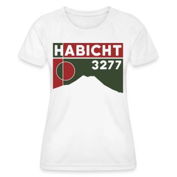 Habicht Berg Tour Wandern Bergtour Stubaital Tirol - Frauen Funktions-T-Shirt - Weiß - Vorne - AI Model Female 172 dark (172cm)