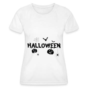 Halloween - Frauen Funktions-T-Shirt - Weiß - Vorne - AI Model Female 172 dark (172cm)
