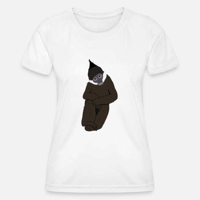 Langur by Francis - Women's Functional T-Shirt - white