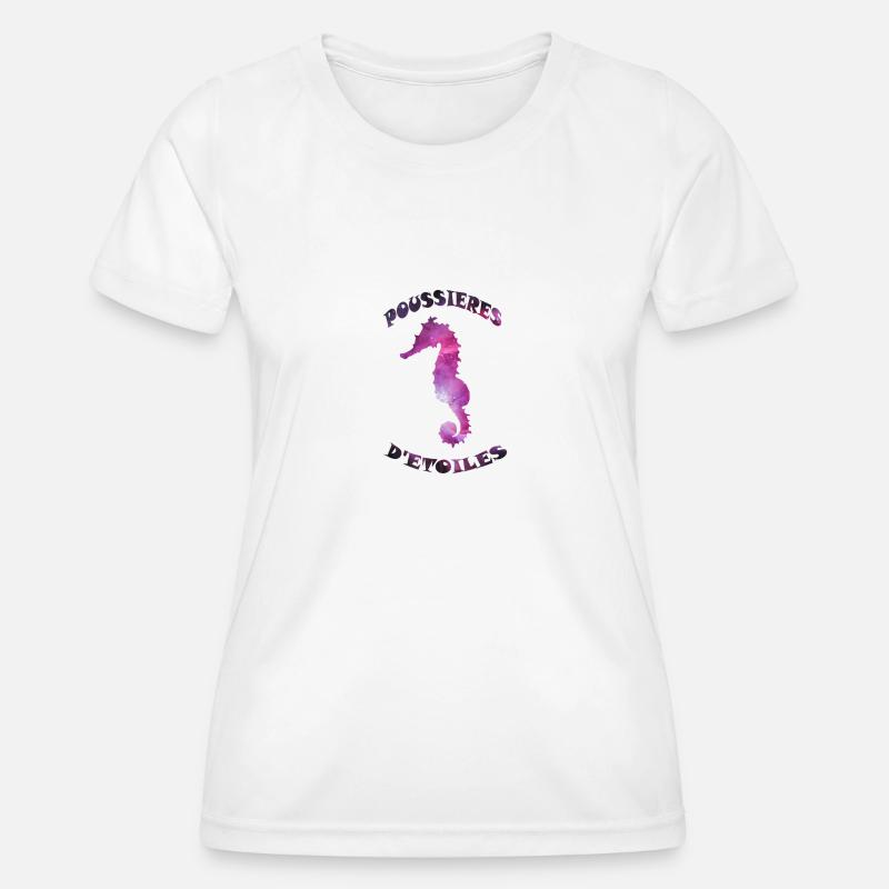 Hyppocampe - Women's Functional T-Shirt - white
