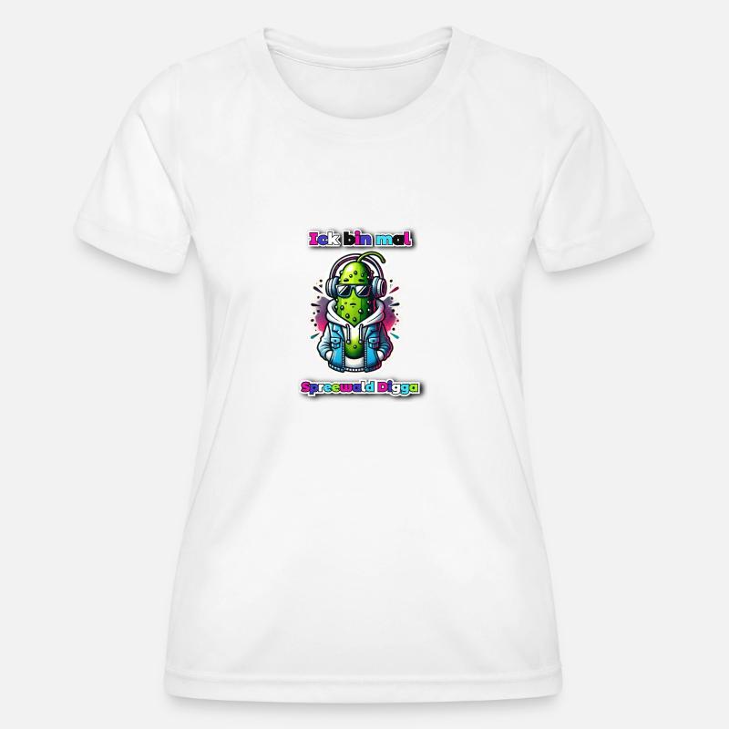 I'm mal - Women's Functional T-Shirt - white