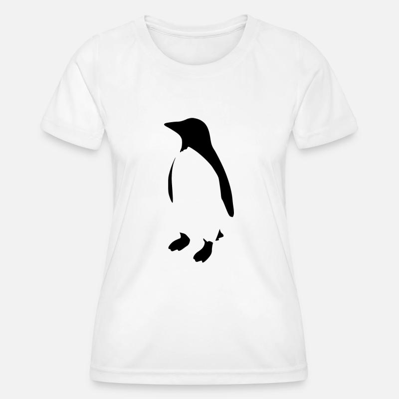 penguin - Women's Functional T-Shirt - white