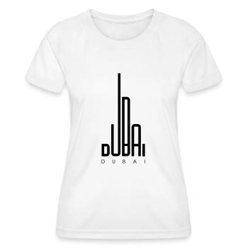 Dubai - Women's Functional T-Shirt - white - Front - AI Model Female 172 dark (172cm)