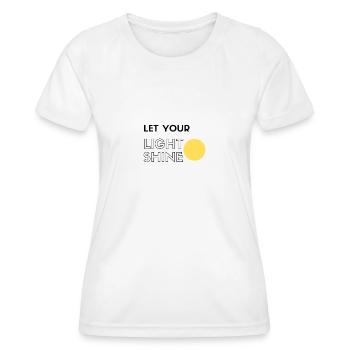 Persönliche Entwicklung - Frauen Funktions-T-Shirt - Weiß - Vorne - AI Model Female 172 dark (172cm)