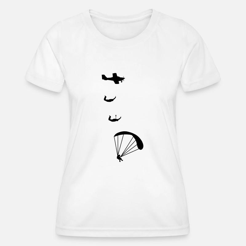 parachute - Women's Functional T-Shirt - white
