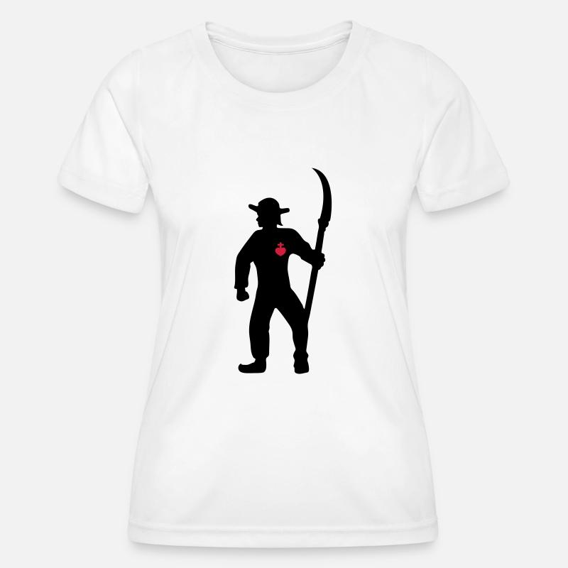 peasant farmer farmer from Vendée - Women's Functional T-Shirt - white