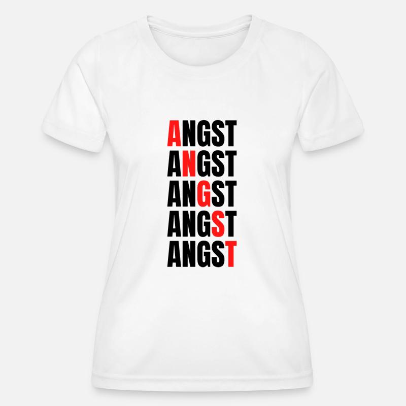 Fear - Women's Functional T-Shirt - white