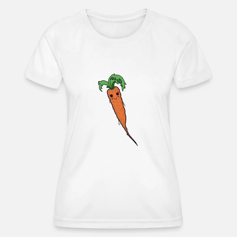 Carrot - Women's Functional T-Shirt - white