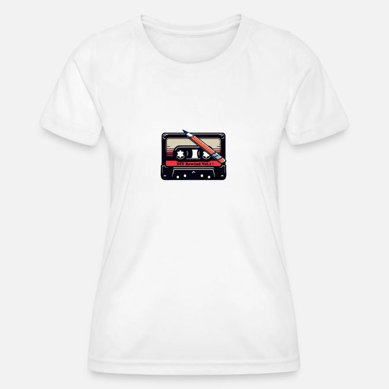 DIYK7 - Women's Functional T-Shirt - white