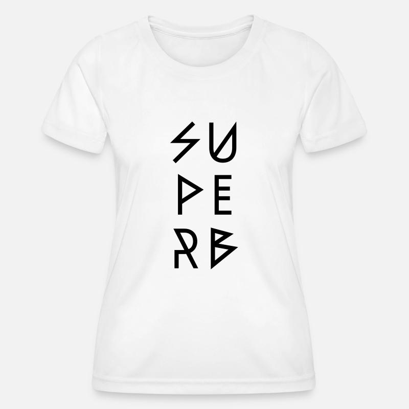 SUPERB - Women's Functional T-Shirt - white