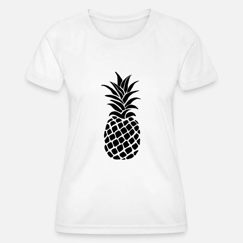 pineapple - Women's Functional T-Shirt - white