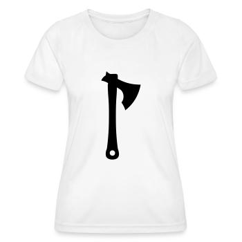 axe - Women's Functional T-Shirt - white - Front - AI Model Female 172 dark (172cm)