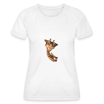 animal - Women's Functional T-Shirt - white - Front - AI Model Female 172 dark (172cm)