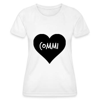 Commi communist communism - Women's Functional T-Shirt - white - Front - AI Model Female 172 dark (172cm)