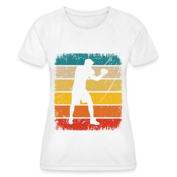 Espace vintage et boîtes - - T-shirt sport Femme - blanc - Devant - AI Model Female 172 dark (172cm)