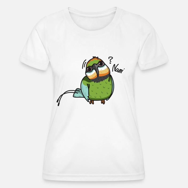 rainbow bee eater Nani - Women's Functional T-Shirt - white