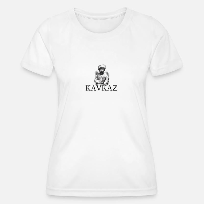 KAVKAZ - Women's Functional T-Shirt - white