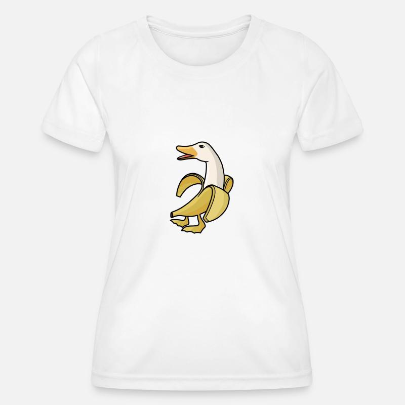 banaczka - Women's Functional T-Shirt - white